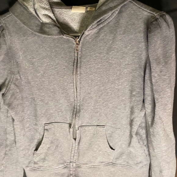 Gray Zip-Up Hoodie - Picture 1 of 9